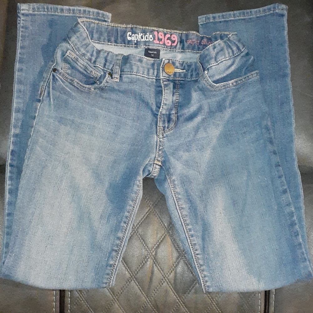 Gap kids super skinny jeans, size 12 regular